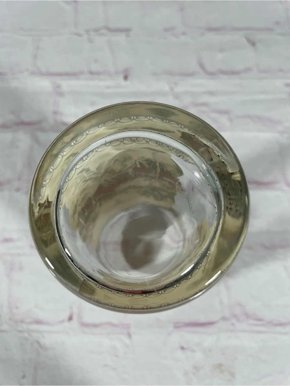 Vintage Johnson Brothers Friendly Village Covered Bridge Glass Tumbler 15oz